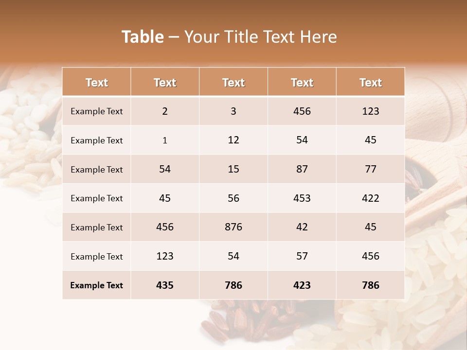 Collection Grain Wooden PowerPoint Template