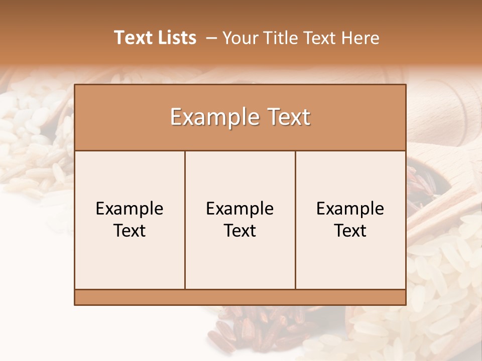 Collection Grain Wooden PowerPoint Template
