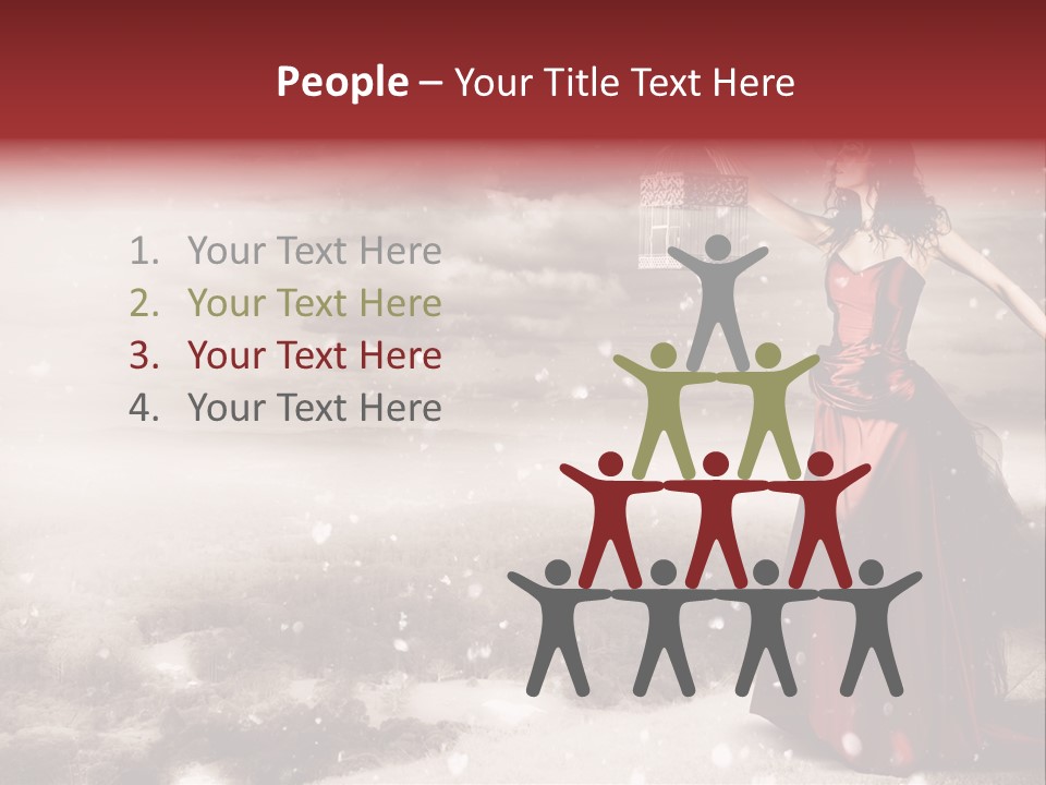 Happiness Healthy Joyful PowerPoint Template