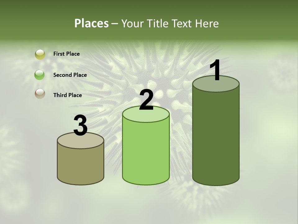 Viral Cell Attack PowerPoint Template