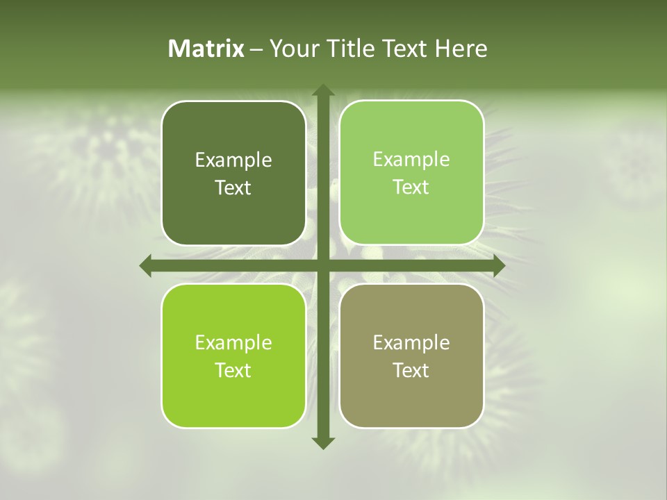 Viral Cell Attack PowerPoint Template