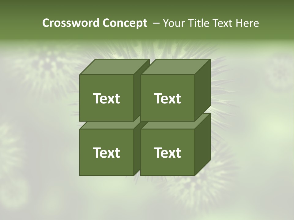 Viral Cell Attack PowerPoint Template