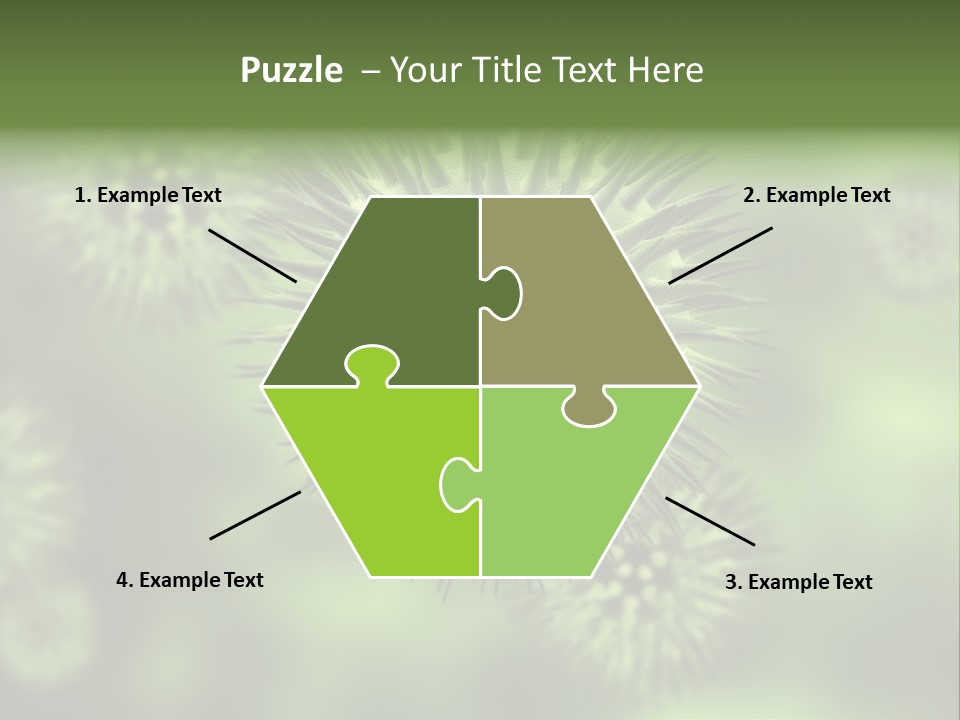 Viral Cell Attack PowerPoint Template