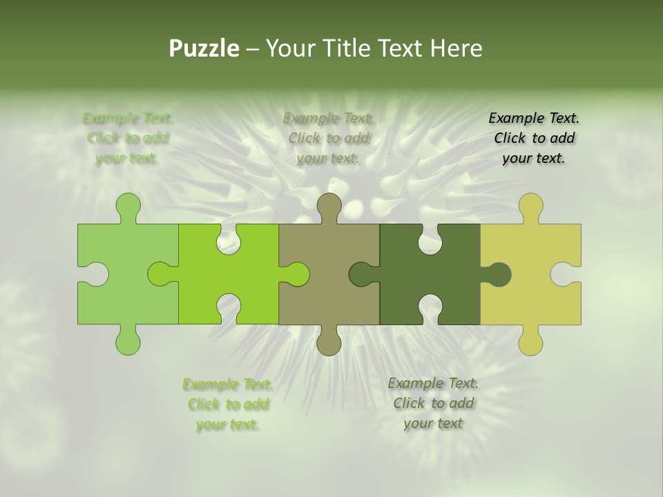 Viral Cell Attack PowerPoint Template