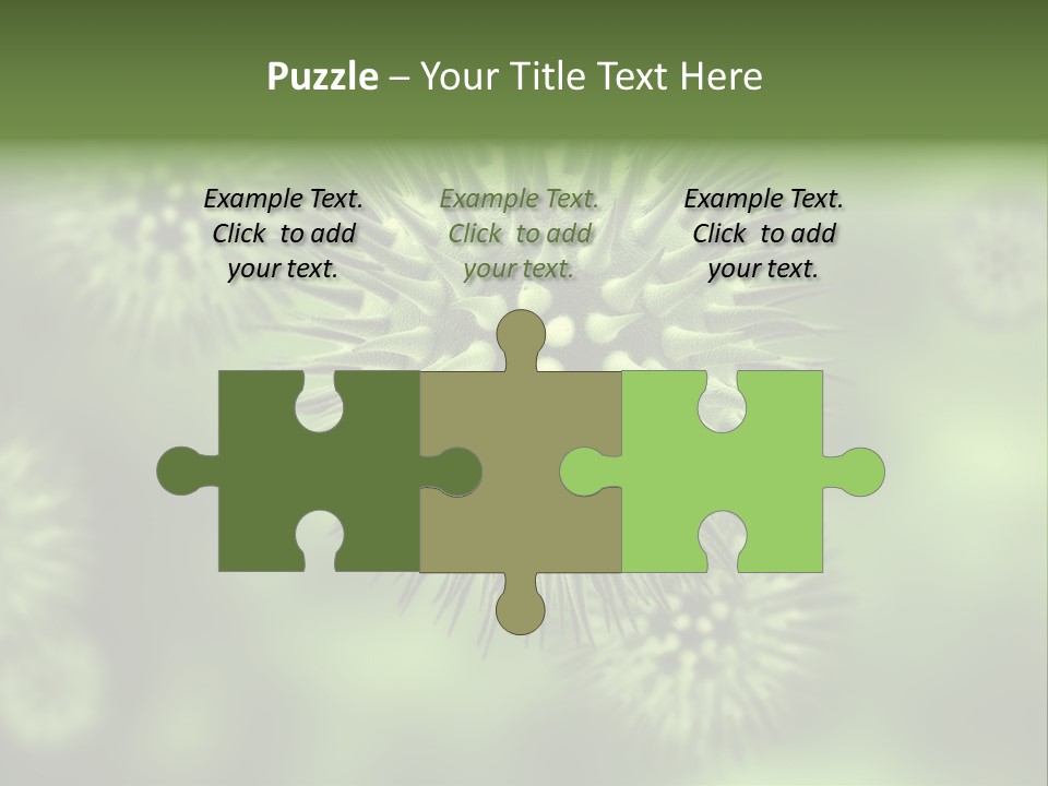 Viral Cell Attack PowerPoint Template