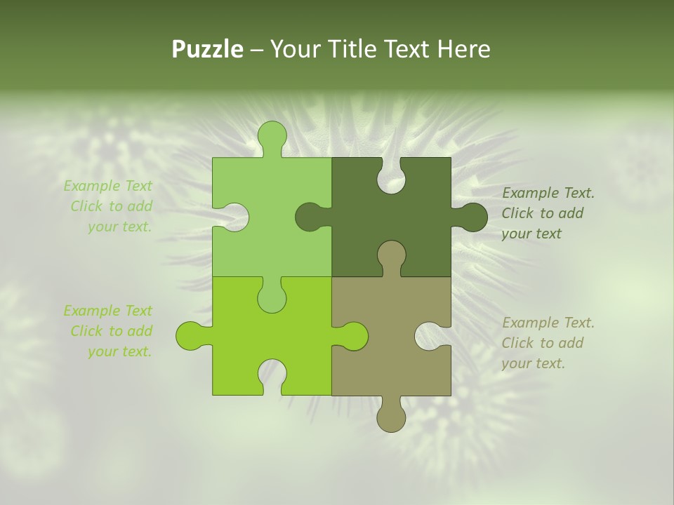 Viral Cell Attack PowerPoint Template