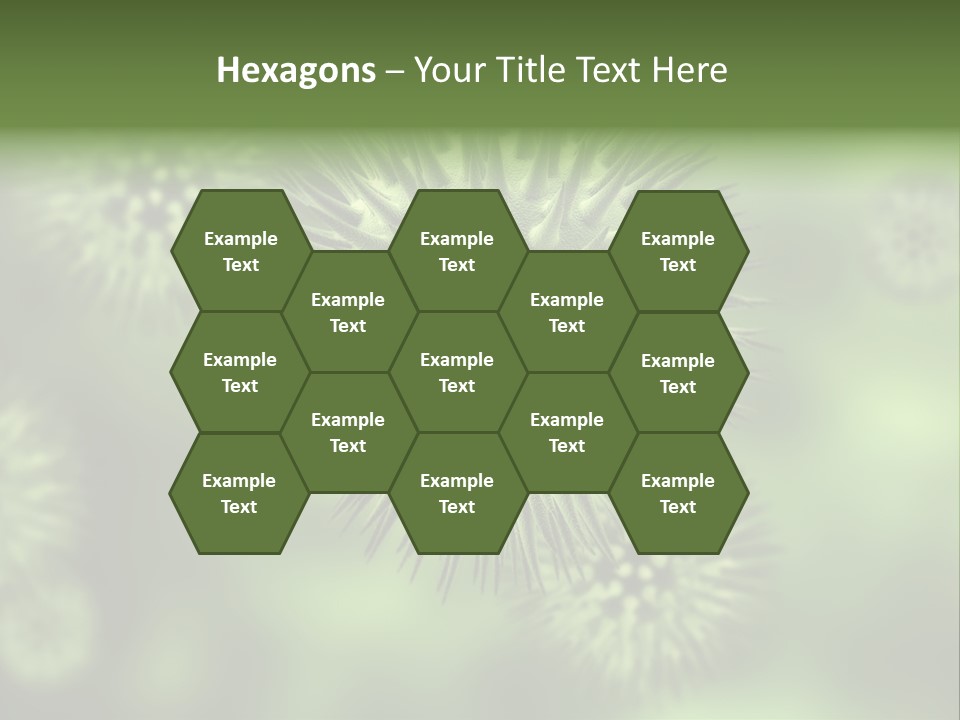 Viral Cell Attack PowerPoint Template