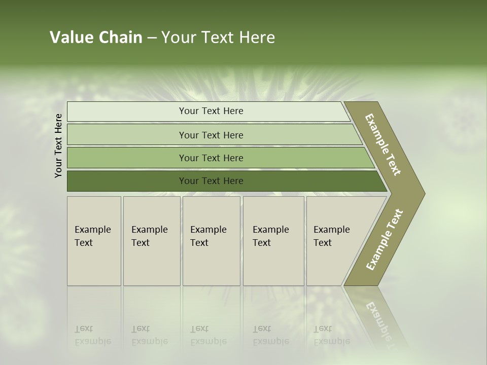 Viral Cell Attack PowerPoint Template