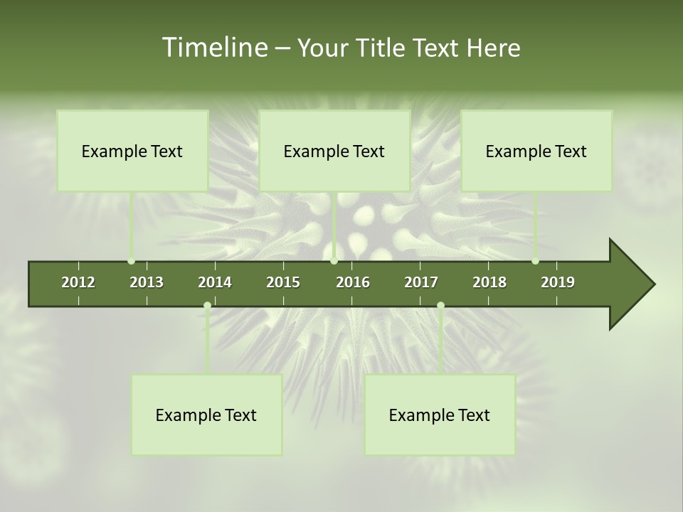 Viral Cell Attack PowerPoint Template
