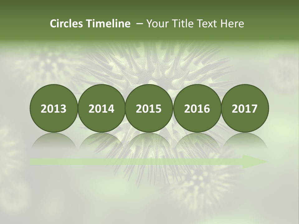 Viral Cell Attack PowerPoint Template