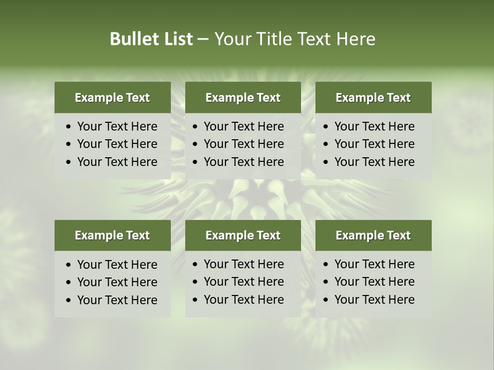 Viral Cell Attack PowerPoint Template