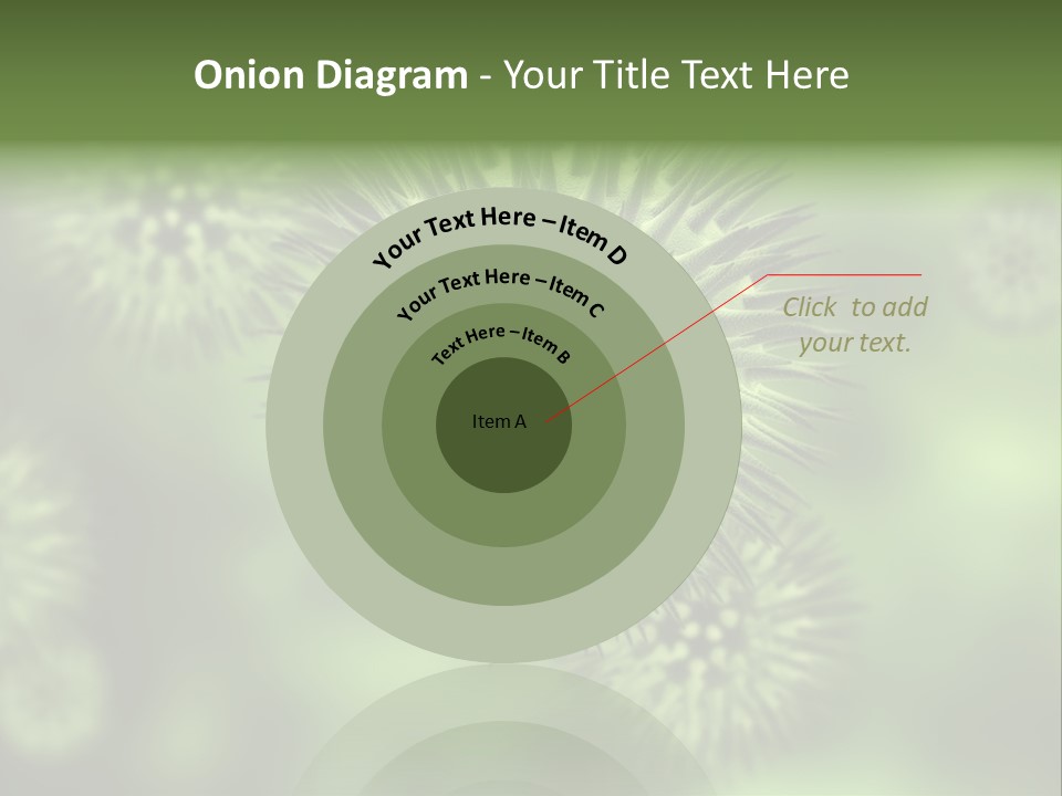 Viral Cell Attack PowerPoint Template