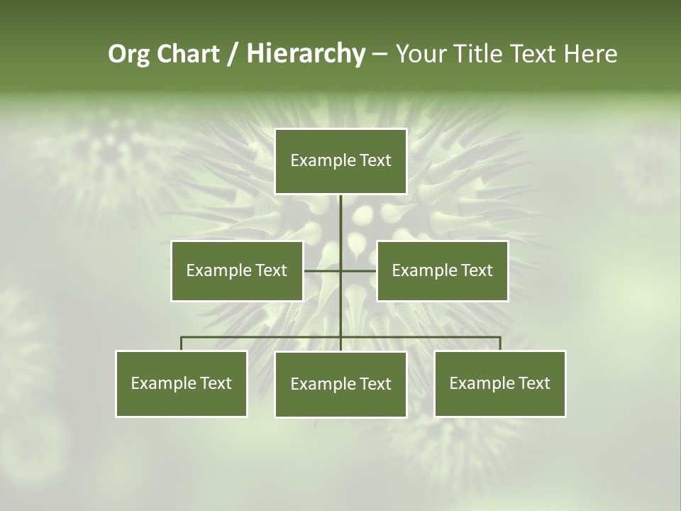 Viral Cell Attack PowerPoint Template