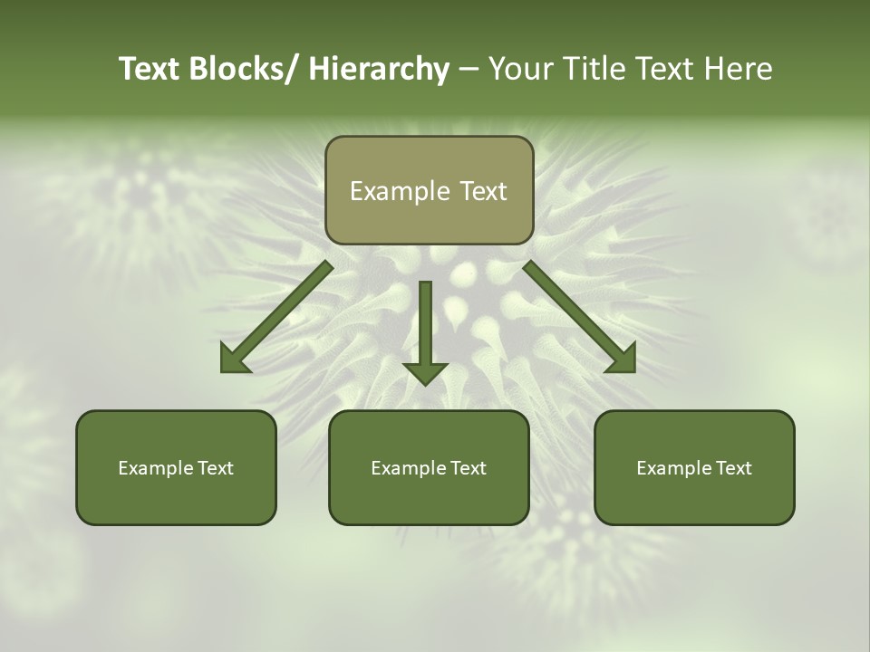 Viral Cell Attack PowerPoint Template