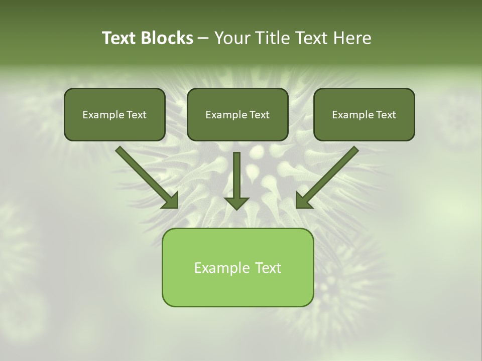Viral Cell Attack PowerPoint Template