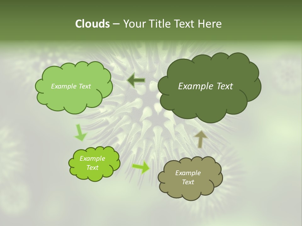 Viral Cell Attack PowerPoint Template