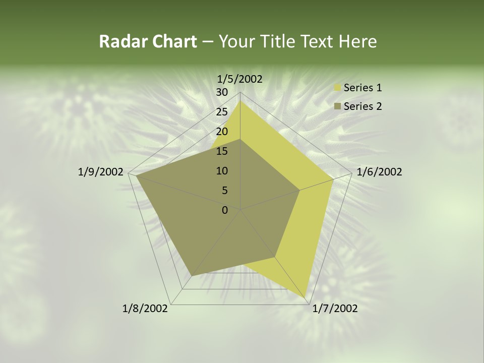 Viral Cell Attack PowerPoint Template