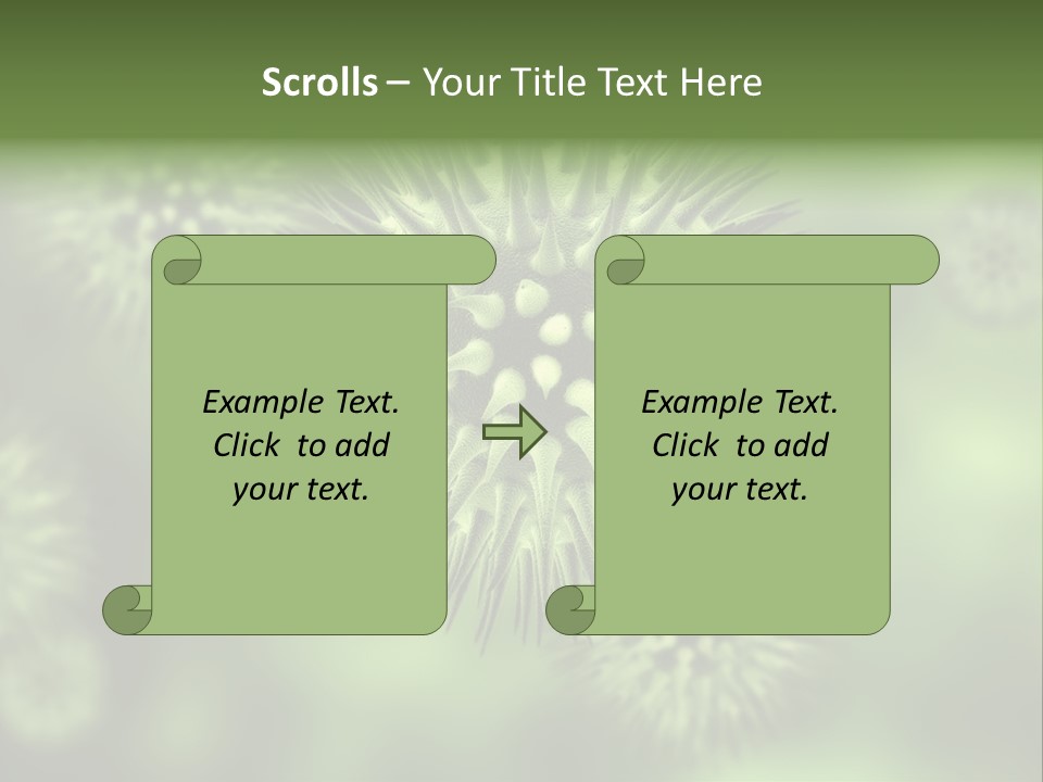 Viral Cell Attack PowerPoint Template