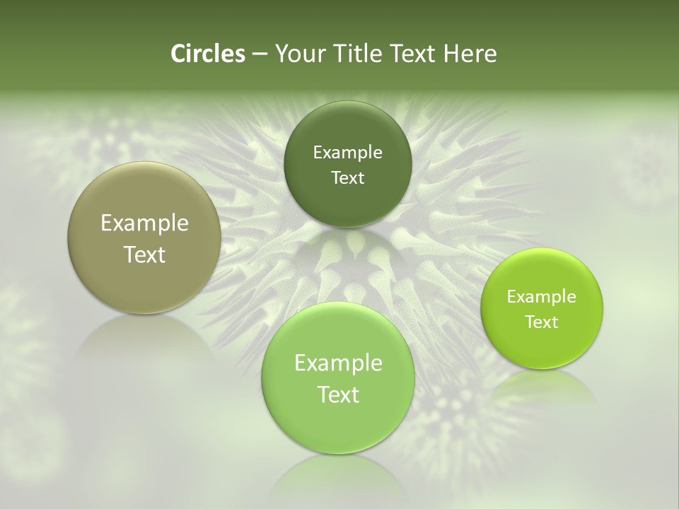 Viral Cell Attack PowerPoint Template