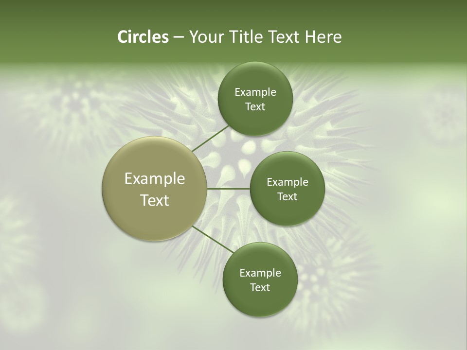 Viral Cell Attack PowerPoint Template