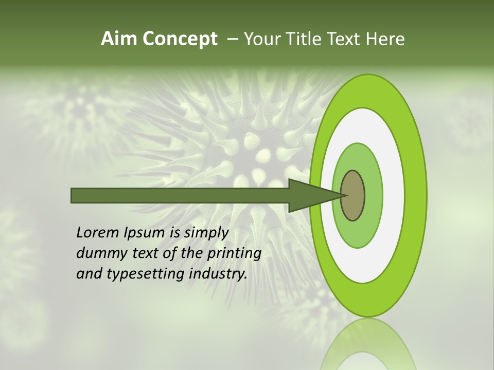 Viral Cell Attack PowerPoint Template