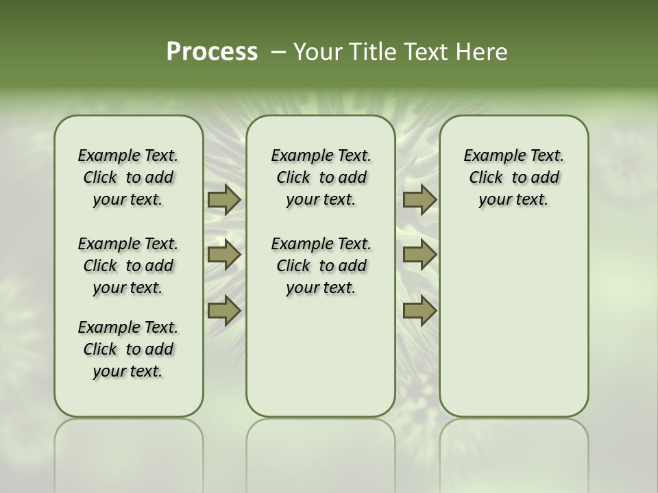 Viral Cell Attack PowerPoint Template