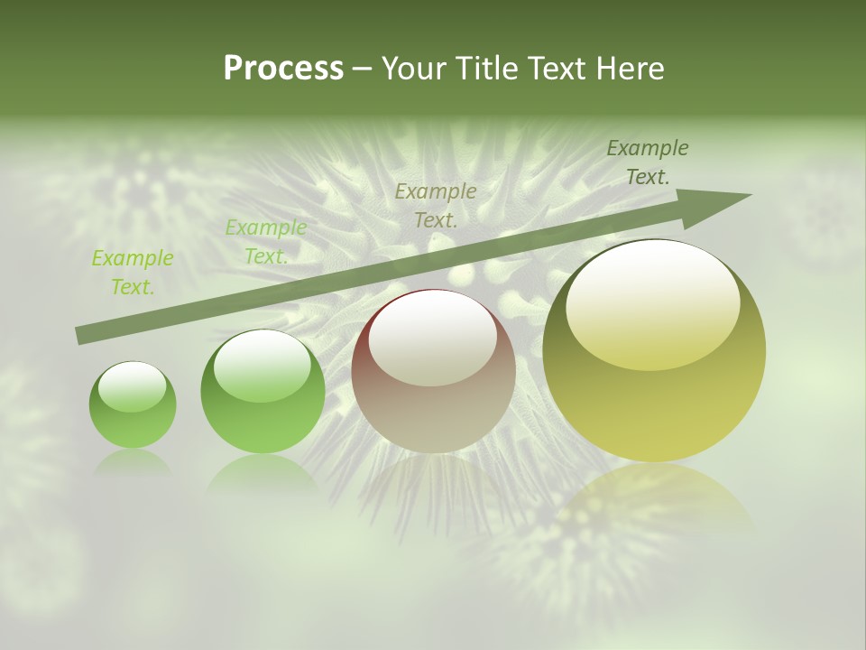 Viral Cell Attack PowerPoint Template