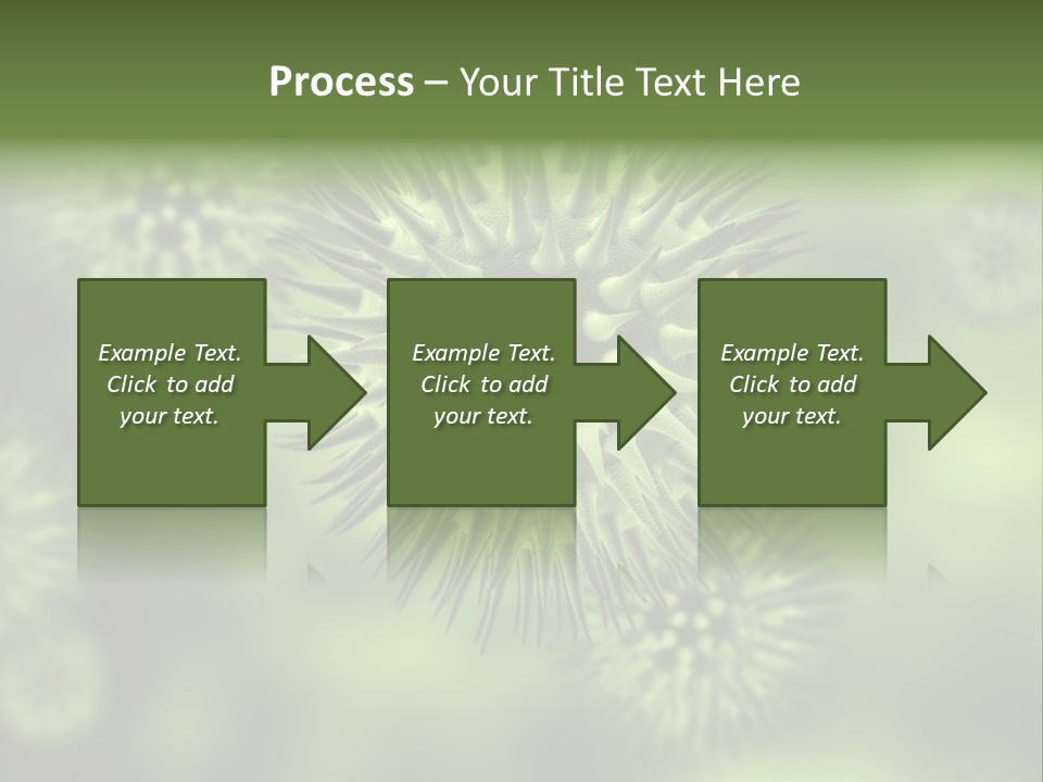 Viral Cell Attack PowerPoint Template