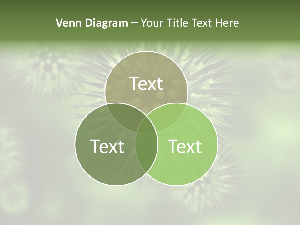 Viral Cell Attack PowerPoint Template