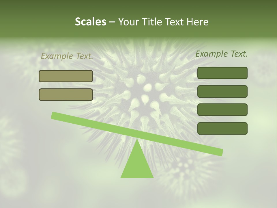 Viral Cell Attack PowerPoint Template