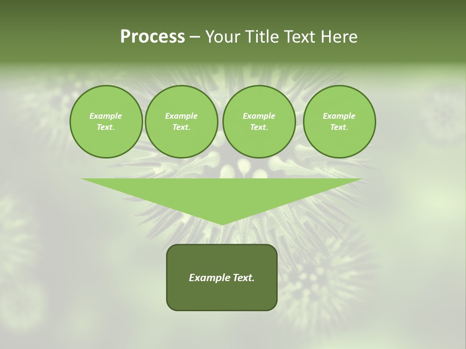 Viral Cell Attack PowerPoint Template