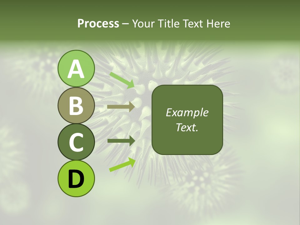 Viral Cell Attack PowerPoint Template