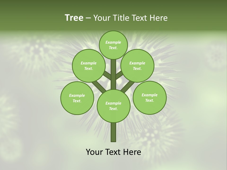 Viral Cell Attack PowerPoint Template