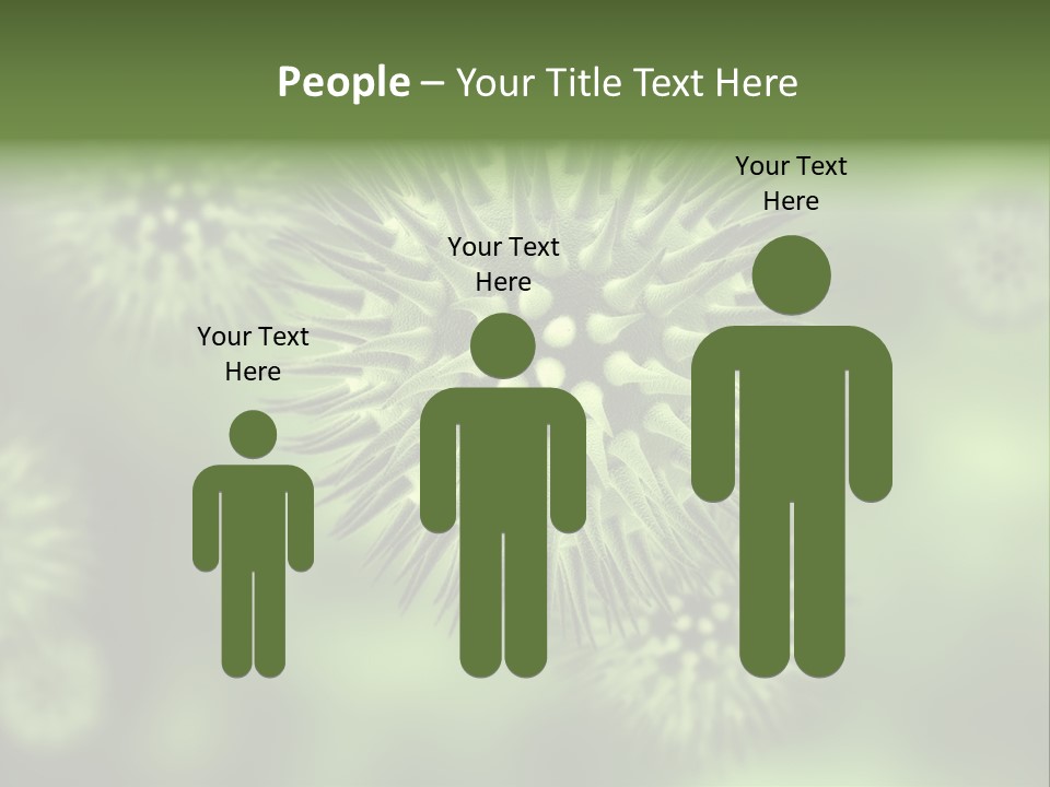 Viral Cell Attack PowerPoint Template