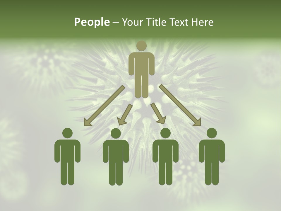 Viral Cell Attack PowerPoint Template