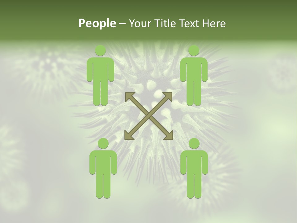 Viral Cell Attack PowerPoint Template