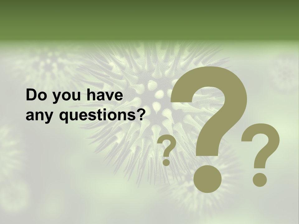 Viral Cell Attack PowerPoint Template