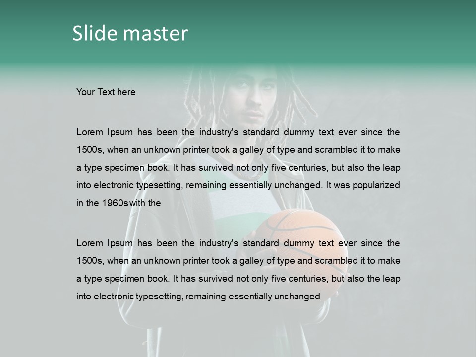 Leisure Activity Fun Orange PowerPoint Template