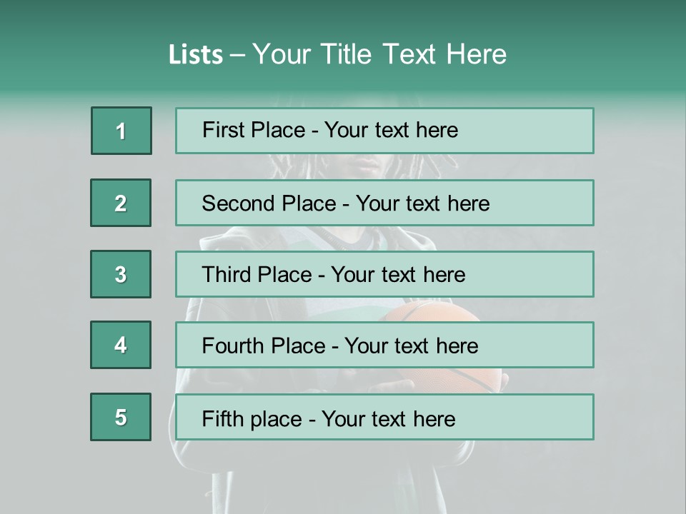 Leisure Activity Fun Orange PowerPoint Template