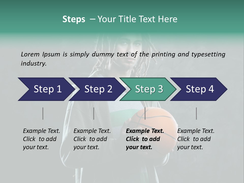 Leisure Activity Fun Orange PowerPoint Template