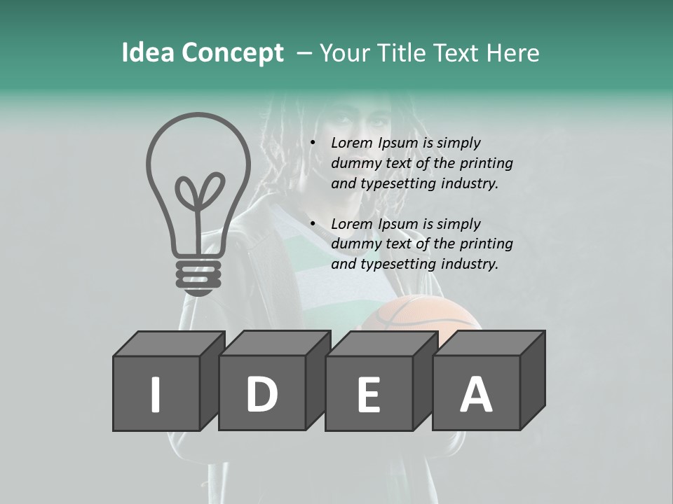 Leisure Activity Fun Orange PowerPoint Template