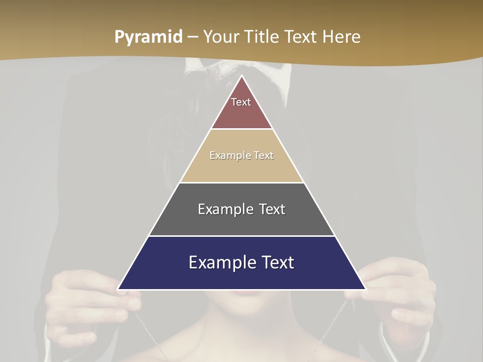 Lipstick Eye Female PowerPoint Template