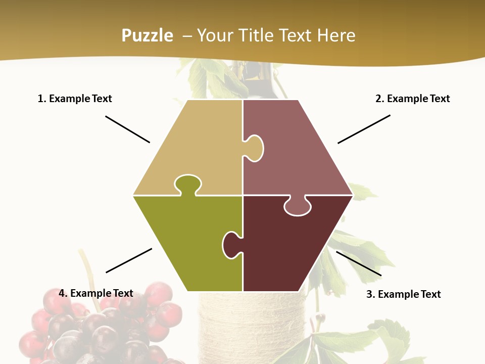 Expensive Alcoholic Claret PowerPoint Template