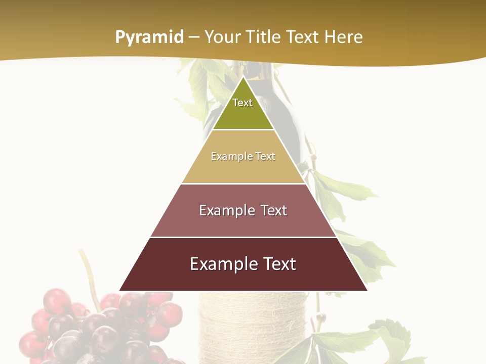 Expensive Alcoholic Claret PowerPoint Template