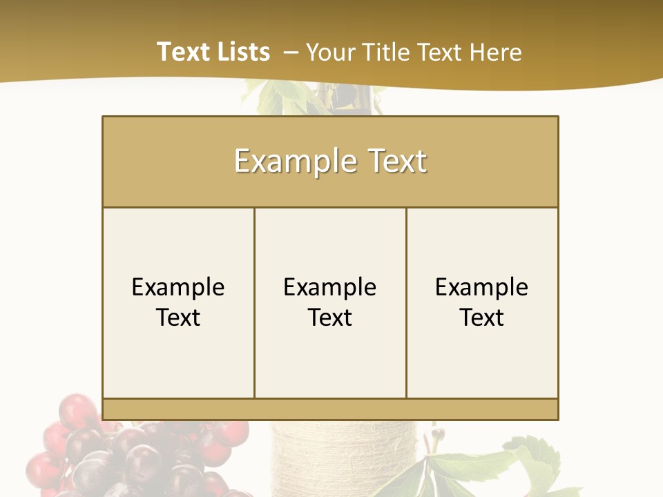 Expensive Alcoholic Claret PowerPoint Template