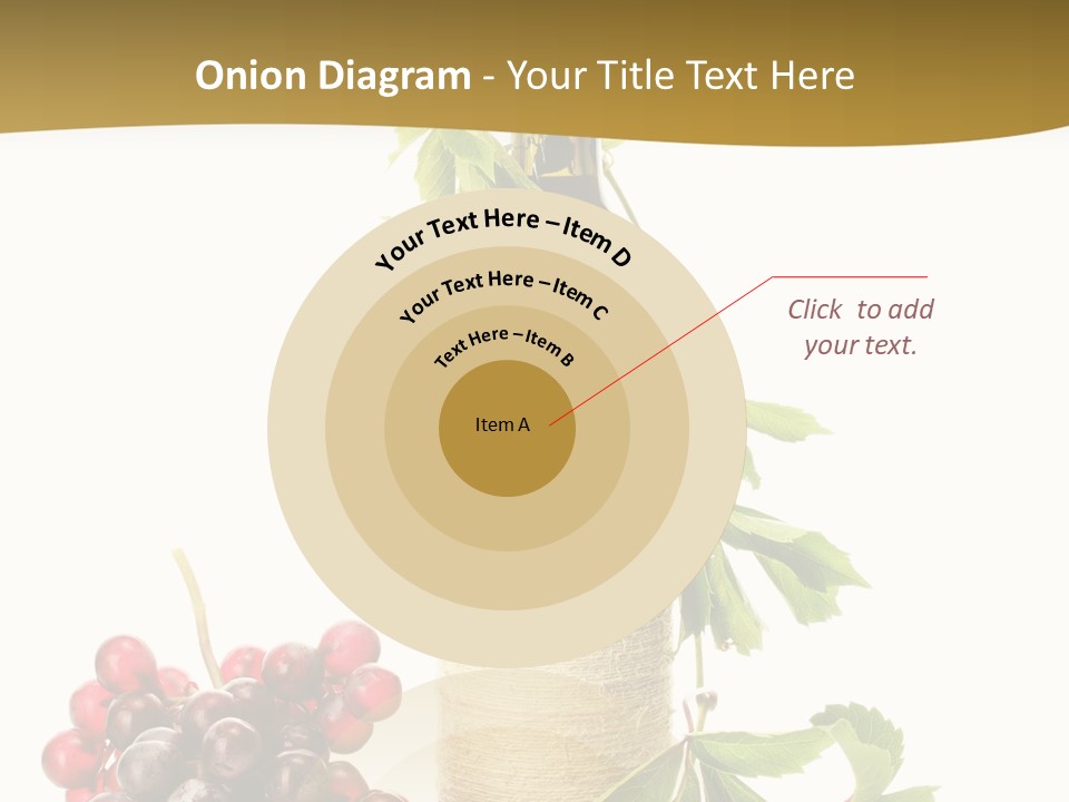 Expensive Alcoholic Claret PowerPoint Template