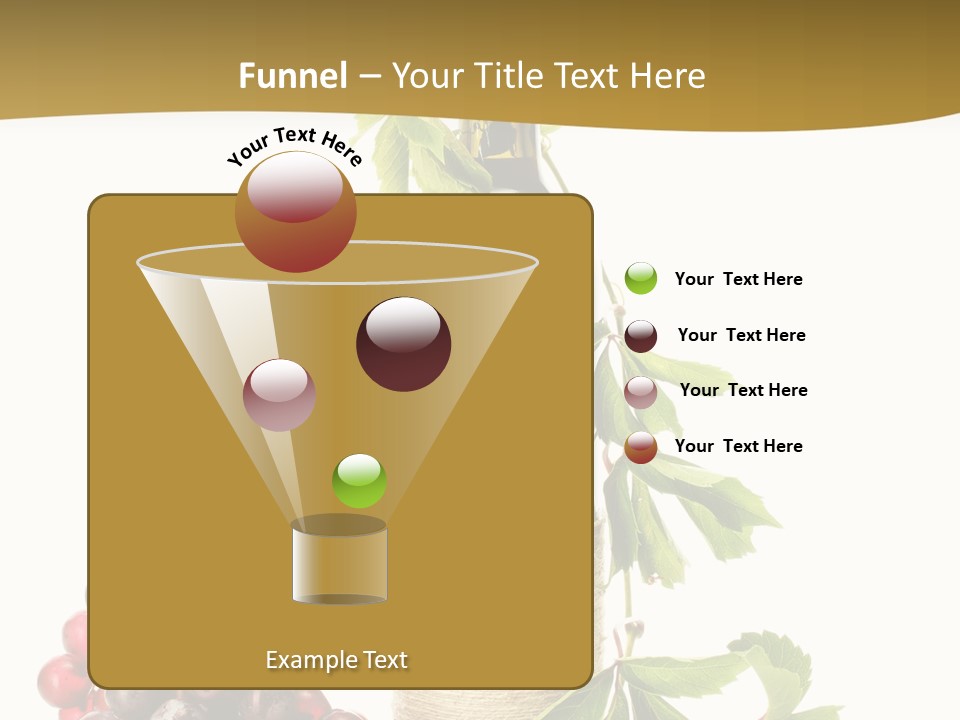 Expensive Alcoholic Claret PowerPoint Template