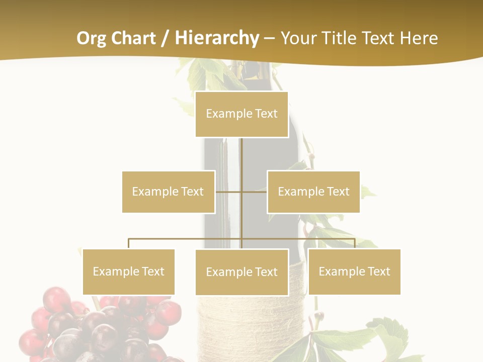 Expensive Alcoholic Claret PowerPoint Template