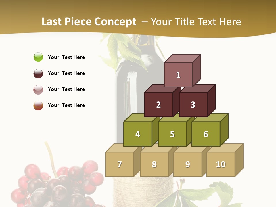 Expensive Alcoholic Claret PowerPoint Template