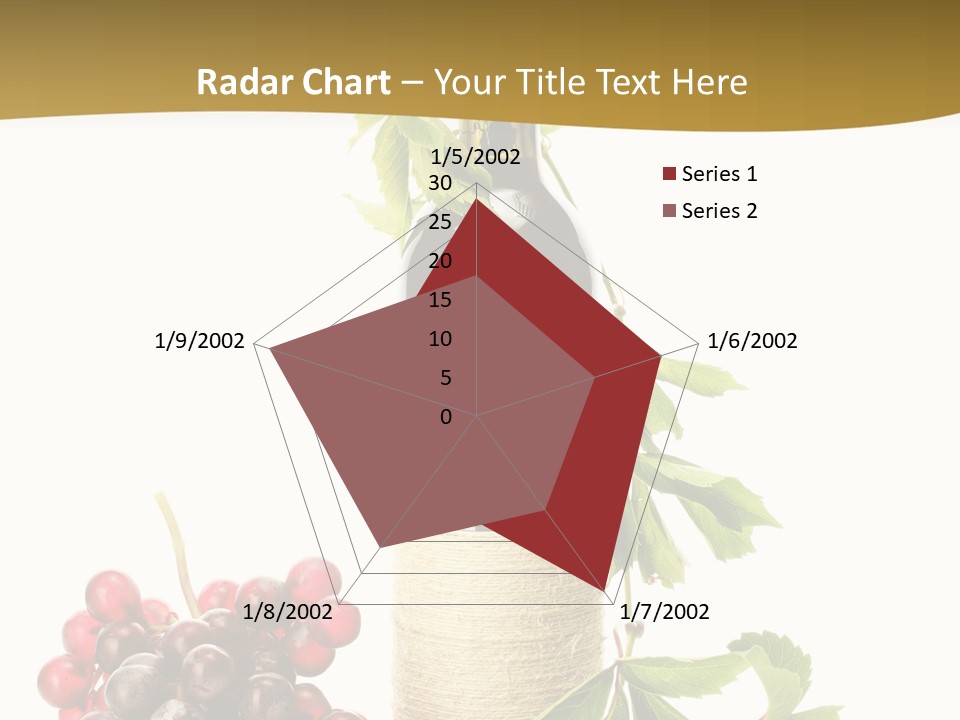 Expensive Alcoholic Claret PowerPoint Template